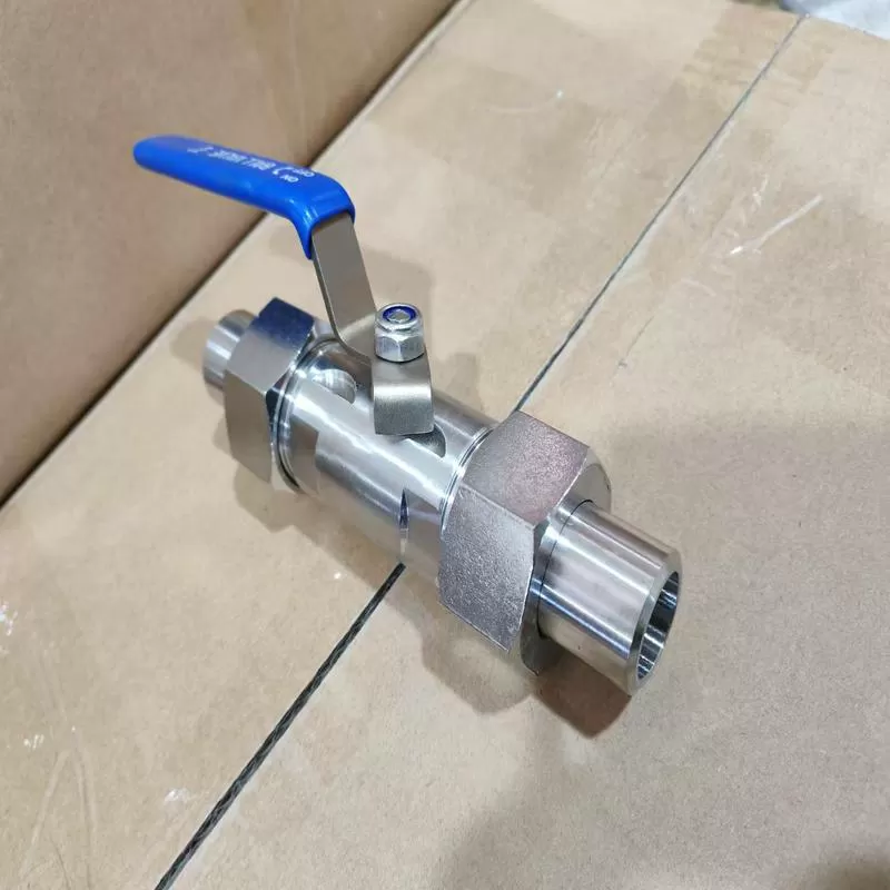 Stainless steel 304 wide double wire ball valve Q21F-16P-DN32 nominal pressure PN16