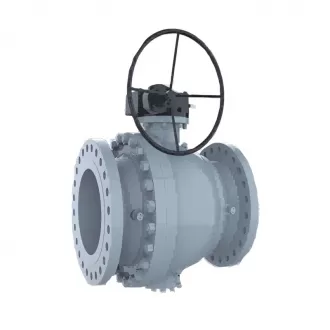 Cast steel floating ball valve