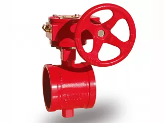 Fire turbine butterfly valve，Fire butterfly valve，Turbine butterfly valve