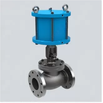 American standard pneumatic globe valve，Stop valve，Pneumatic stop valve，
