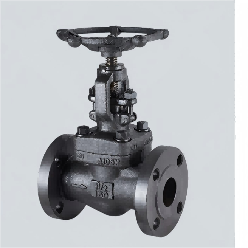 Forged steel flanged globe valve，  Forged Steel Globe Valves，Stop valve