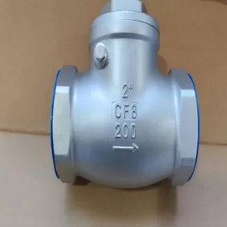 Internal thread check valve