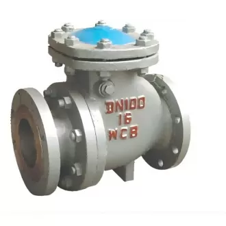 Slag discharge check valve