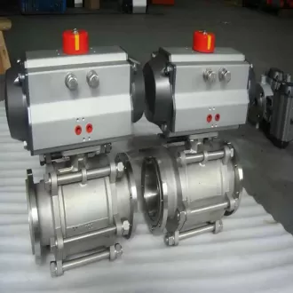 Pneumatic high vacuum ball valve,high vacuum ball valve, ball valve