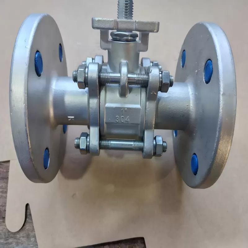 Q41F three-piece flanged ball valve, flanged ball valve, three piece  ball valve, ball valve