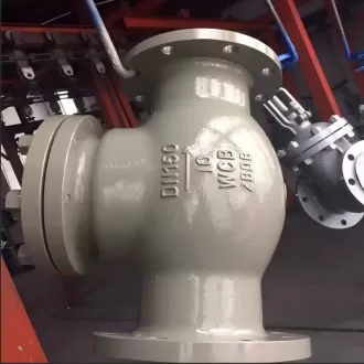 Large diameter swing check valve with damping cylinder,Swing Type Check ValveLarge ,