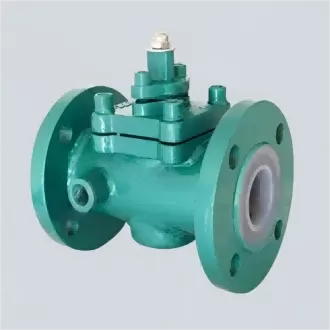 Insulation lined fluorine plug valve,Fluorine Lined Plug Valve