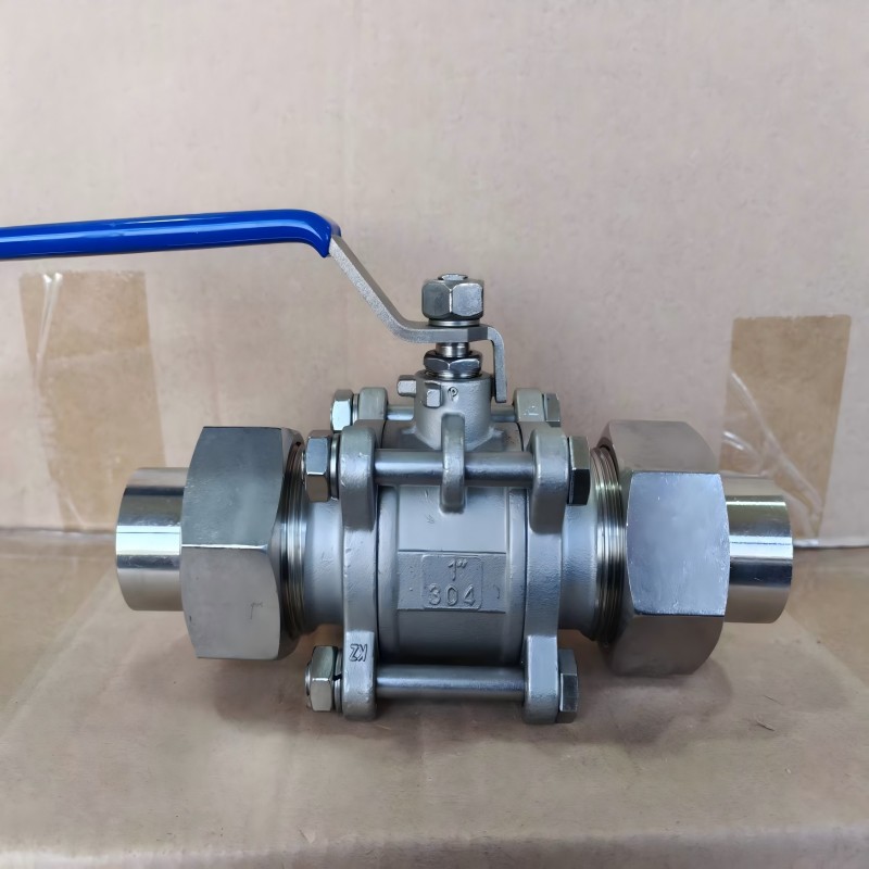 Q21F three-piece loose butt welding ball valve, loose butt welding ball valve