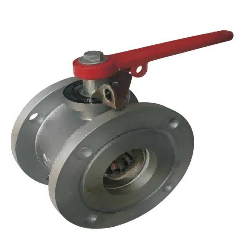 Q41F-6L aluminum through tank car ball valve, aluminum through tank car ball valve