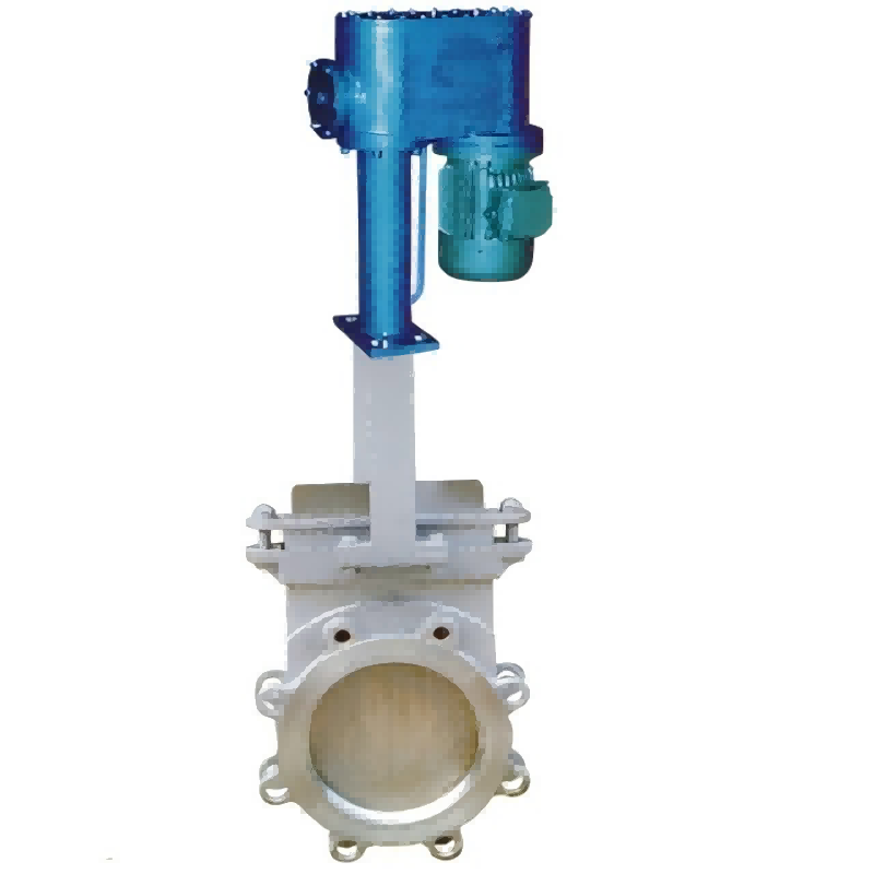 PZ243 electro-hydraulic clamping knife gate valve;electro-hydraulic clamping knife gate valve;