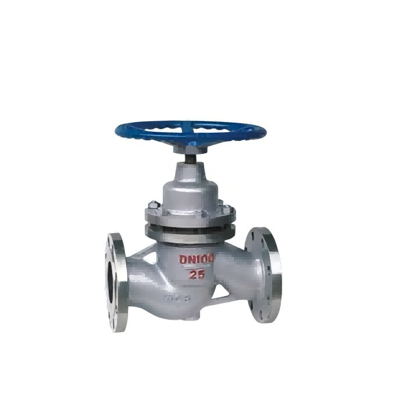 High pressure plunger type stop valve, plunger type stop valve
