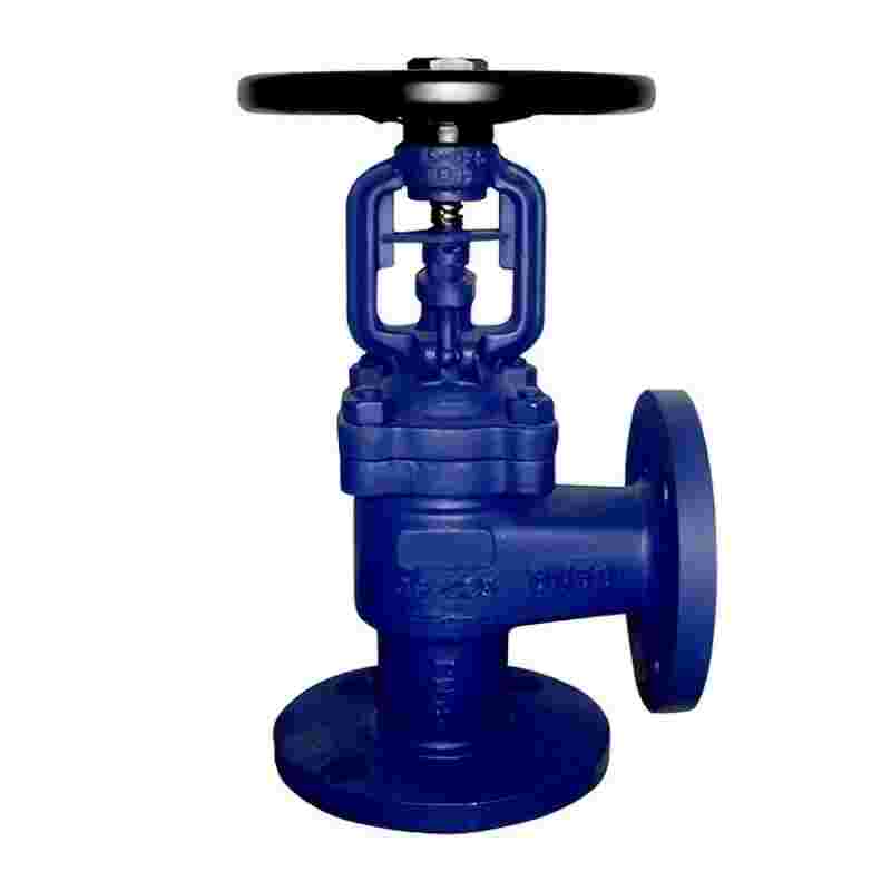 WJ44H German standard right Angle bellows globe valve,German standard right Angle bellows globe valve