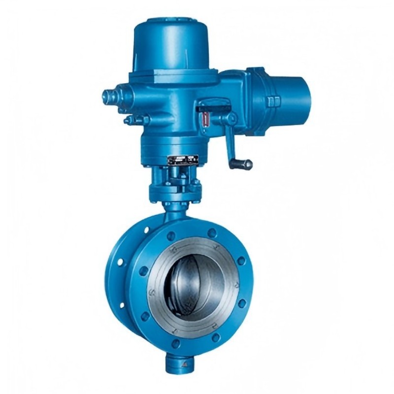 Electric flanged hard seal butterfly valve, flanged hard seal butterfly valve, butterfly valve, hard seal butterfly valve,