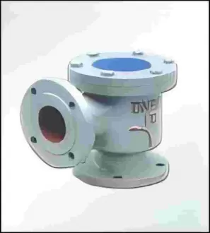Angle check valve, check valve