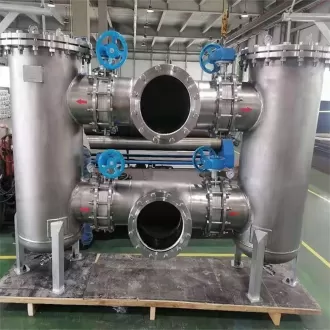 Quick-opening double-barrel Strainers， Strainers