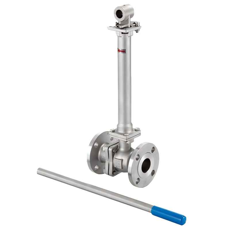 Two-piece ultra-low temperature flanged ball valve,low temperature flanged ball valve. flanged ball valve