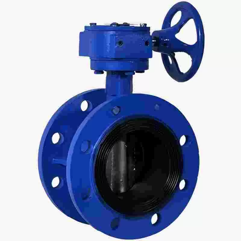 D341X turbine flanged butterfly valve,turbine flanged butterfly valve,butterfly valve