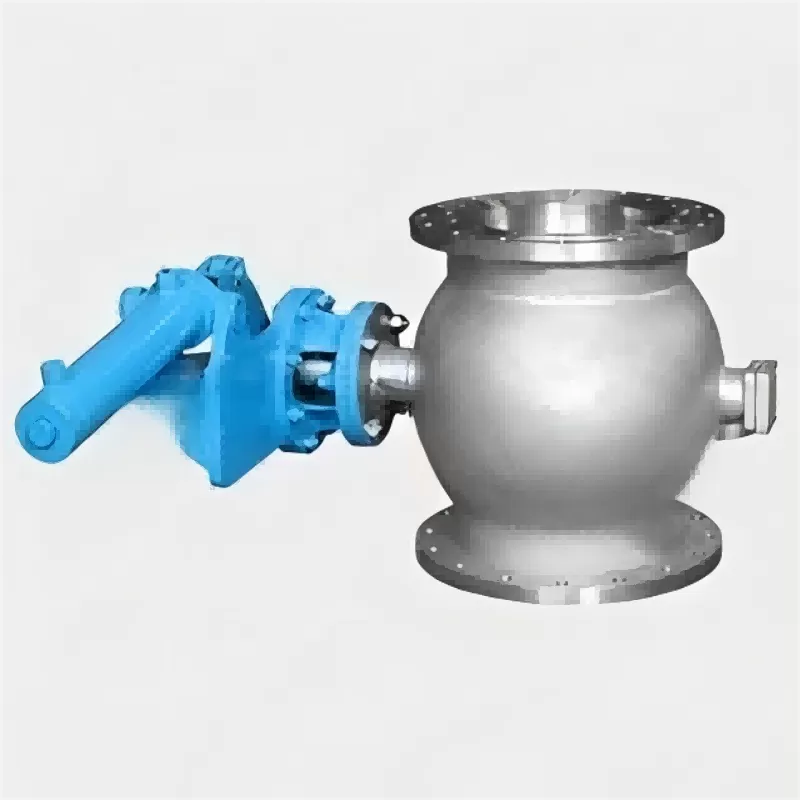 Hydraulic controlled eccentric half ball valve,eccentric half ball valve