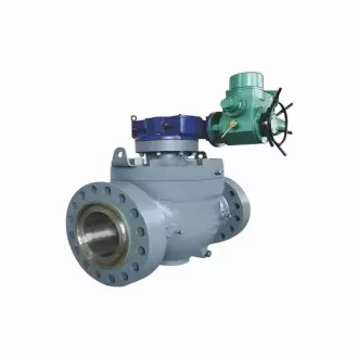 Electric top-mounted eccentric half ball valve, top-mounted eccentric half ball valve,eccentric half ball valve. ball valve