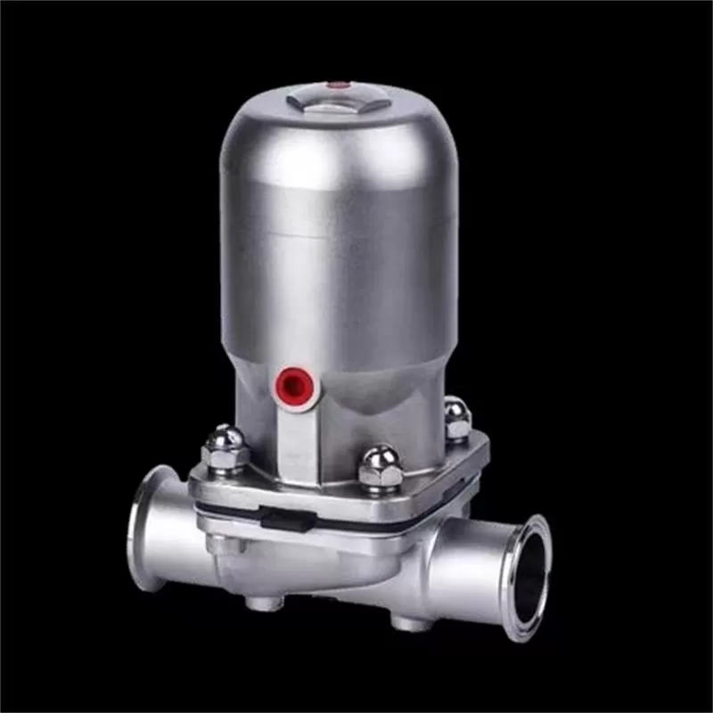 Sanitary diaphragm type tank valve，Sanitary grade tank valv，Canned valve