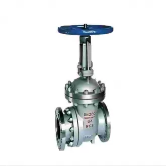 Cast steel slag discharge gate valve, slag discharge gate valve, gate valve