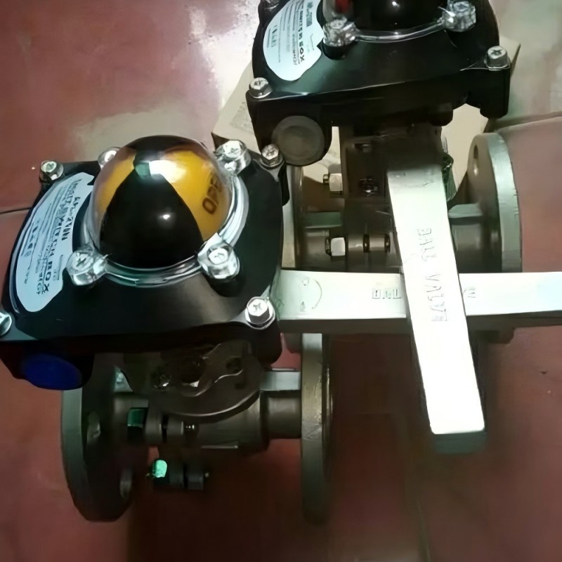 Ball valve with signal feedback,Ball valve