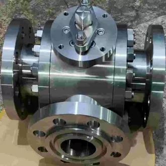 C276 high-pressure forged steel three-way ball valve,three-way ball valve