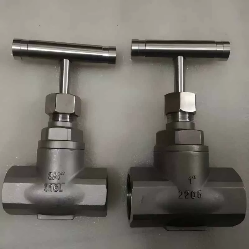 2507_2205 duplex steel threaded stop valve, duplex steel threaded stop valve,stop valve
