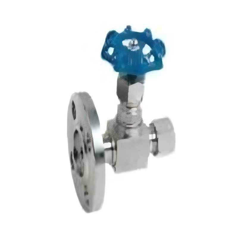 Single-flange pressure-tapping needle valve,flange pressure-tapping needle valve,needle valve