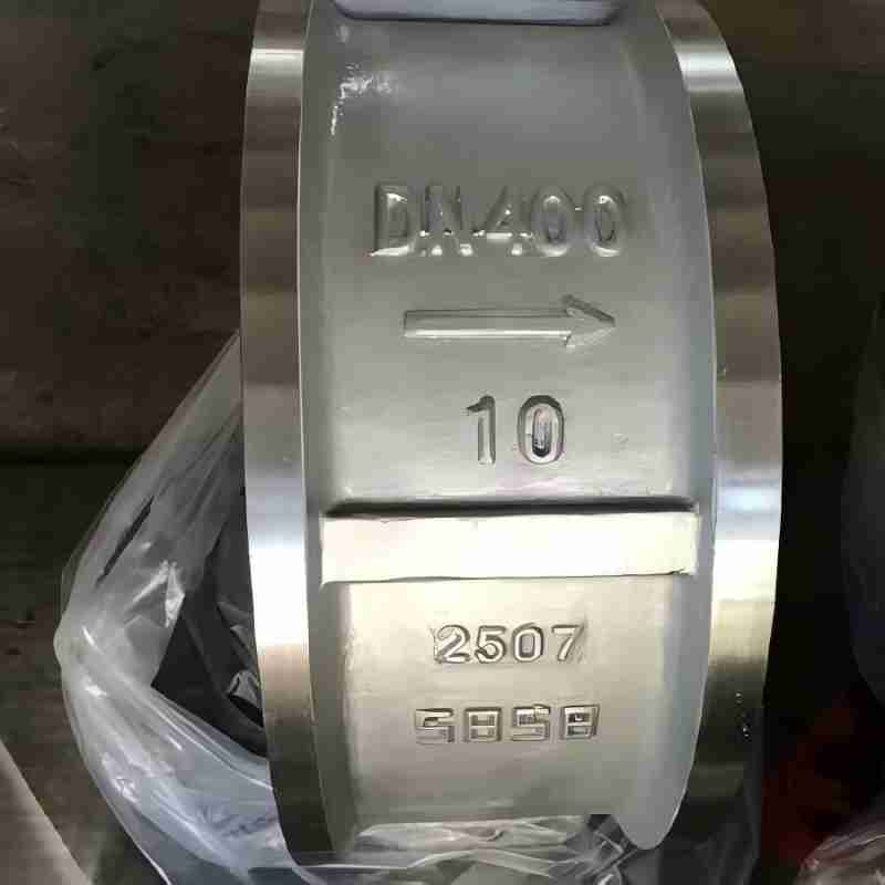 H76Y-2507 double-phase steel wafer check valve ,2507 double-phase steel wafer check valve,check valve
