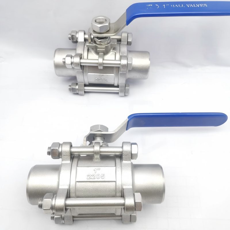 2205 2507 three-piece welded ball valve,three-piece welded ball valve,2205 2507 welded ball valve,ball valve