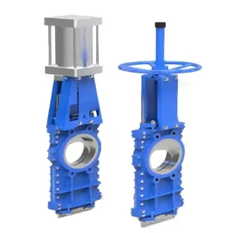 Z73X through-type bidirectional sealing knife gate valve,bidirectional sealing knife gate valve,knife gate valve