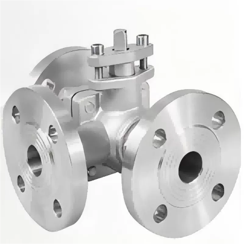 Q44(5)F Flanged Three-way Ball Valve,Three-way Ball Valve,Ball Valve