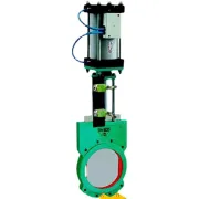 Z673X series pneumatic clamp gate valve Z673-2.5C-DN400 cast steel body nominal pressure 2.5bar, gate valve