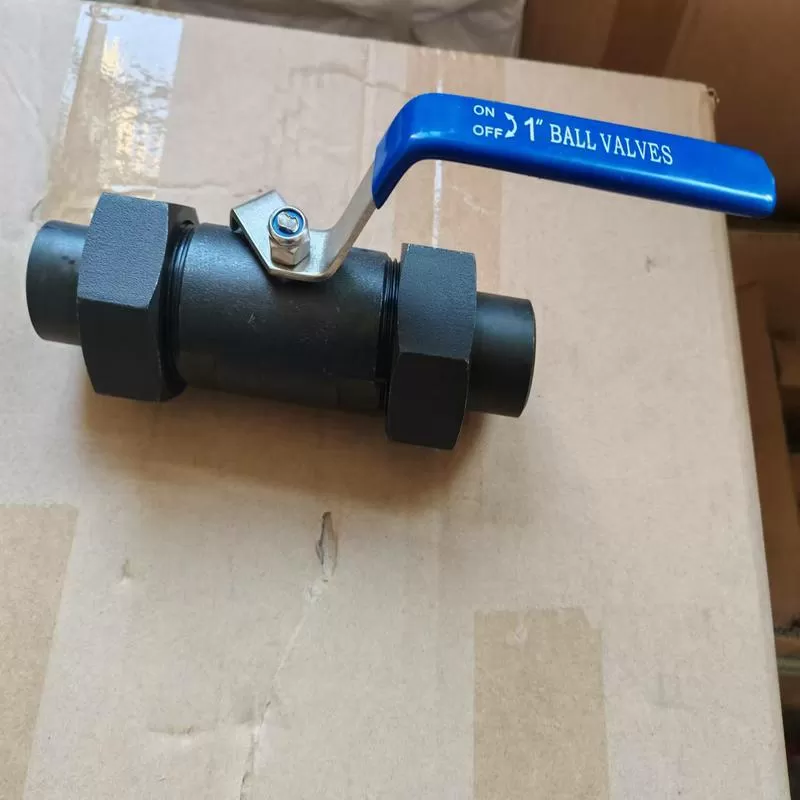 Carbon steel WCB wide double outer wire ball valve Q21F-16C-DN100 nominal pressure PN16