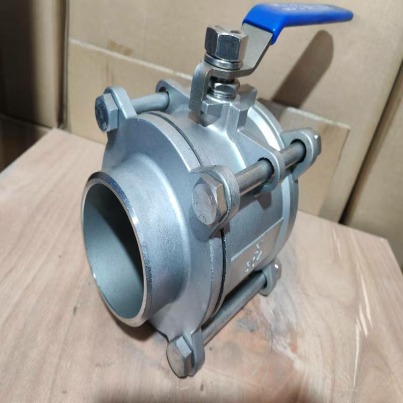Three piece butt welded ball valve,Three piece full bore butt welded ball valve,Three piece ball valve